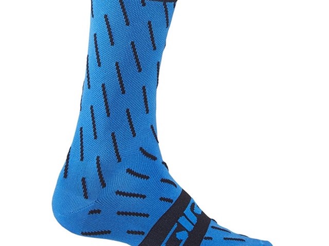 CALCETINES COMP RACER HIGH RISE AZUL/NEGRO