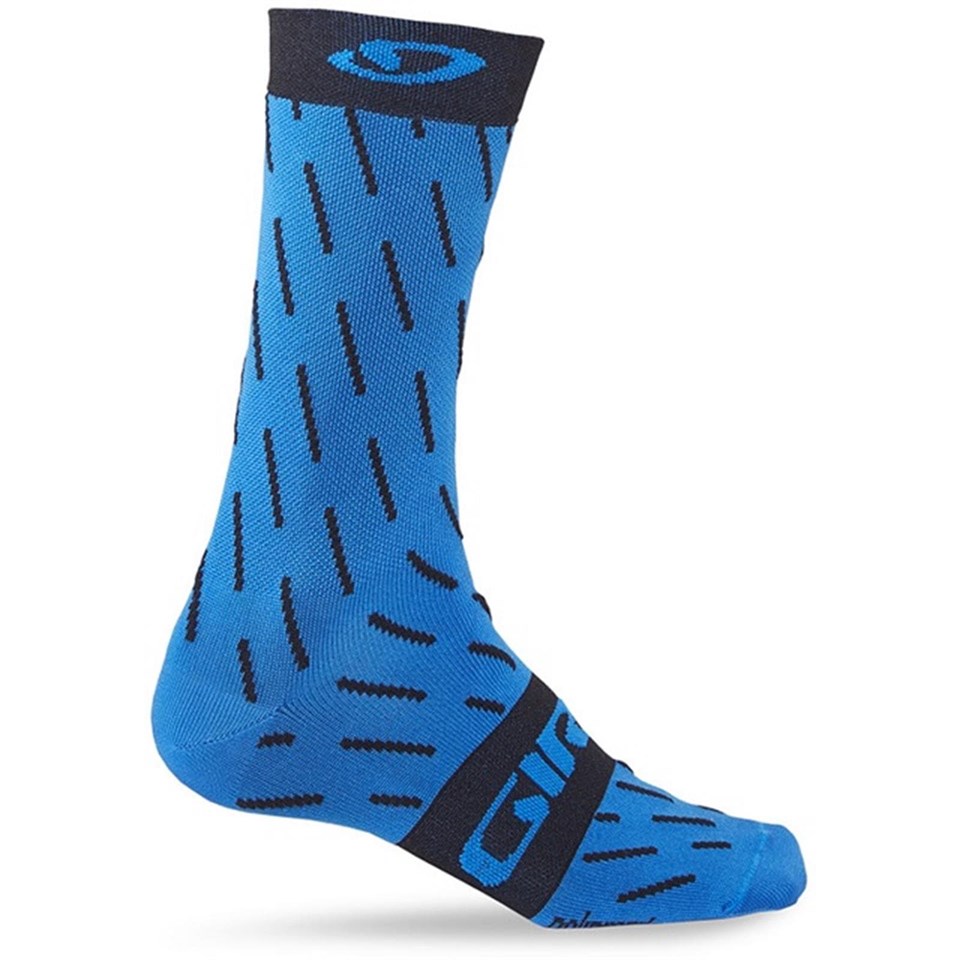 CALCETINES COMP RACER HIGH RISE AZUL/NEGRO
