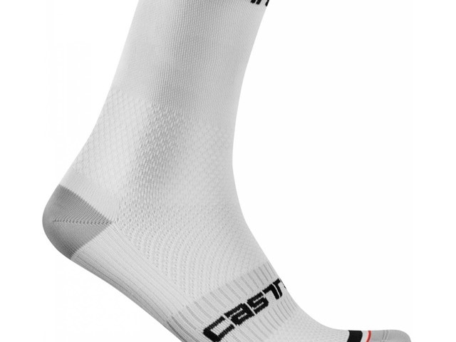 CALCETINES ROSSO CORSA PRO 15 BLANCOS