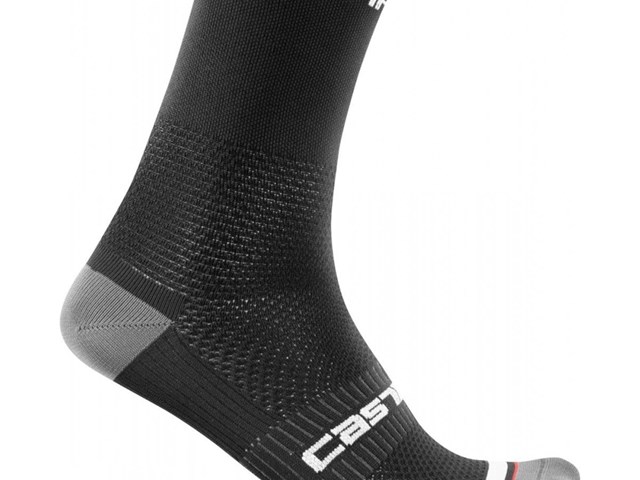 CALCETINES ROSSO CORSA PRO 15 NEGROS