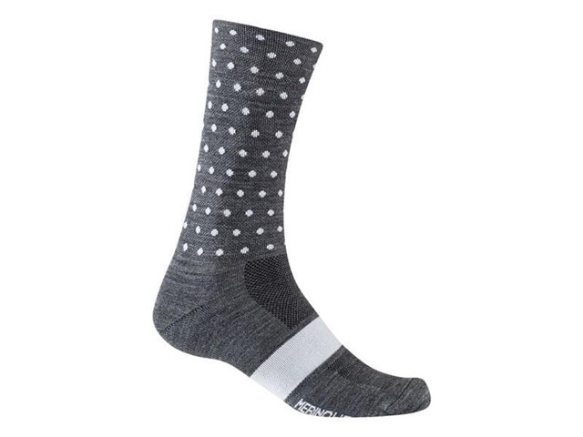 CALCETINES SEASONAL MERINO WOOL GRIS/BLANCO