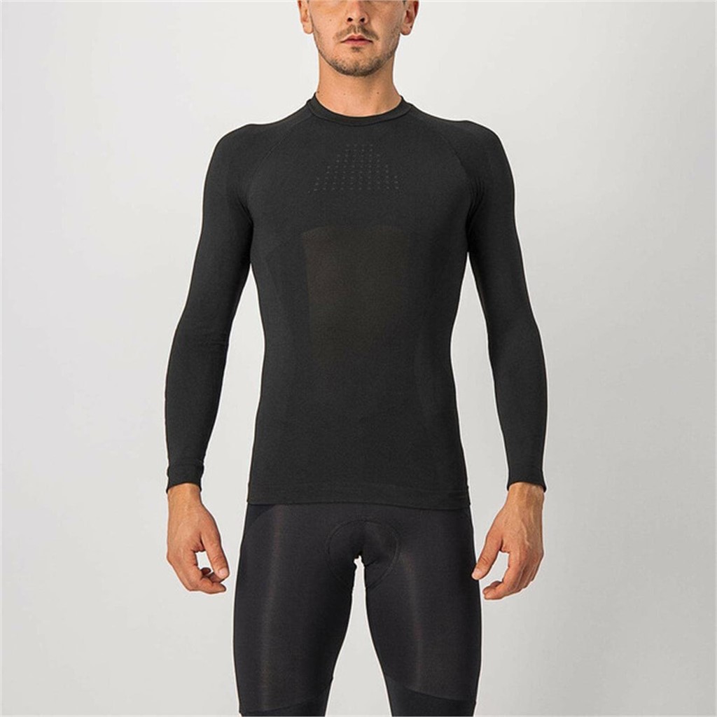 Foto 1 CAMISETA INTERIOR CORE SEAMLESS BASE LAYER LS NEGRA