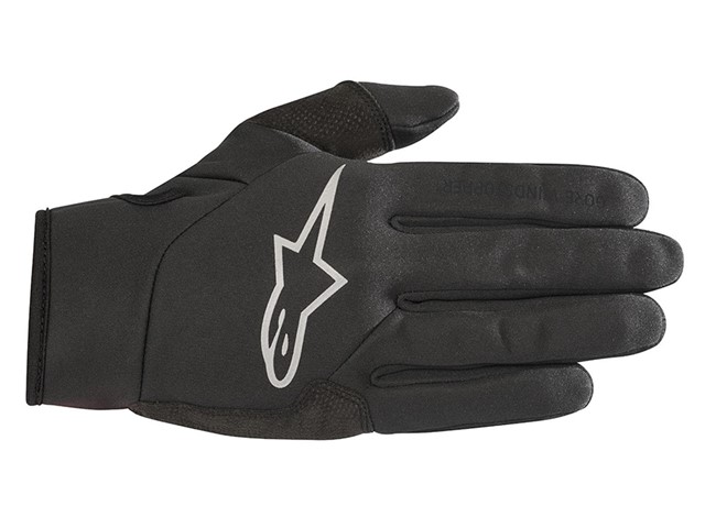 GUANTES CASCADE WINDSTOPPER NEGRO/GRIS