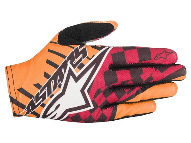 GUANTES F-LITE NARANJA/ROJO