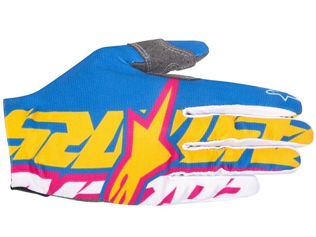 GUANTES ROVER AZUL/AMARILLO/ROSA