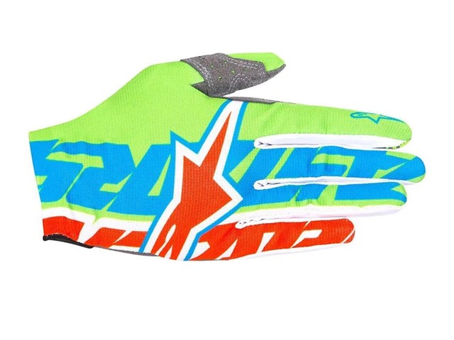 GUANTES ROVER VERDE/AZUL/NARANJA