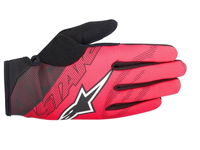 GUANTES STRATUS ROJO/NEGRO