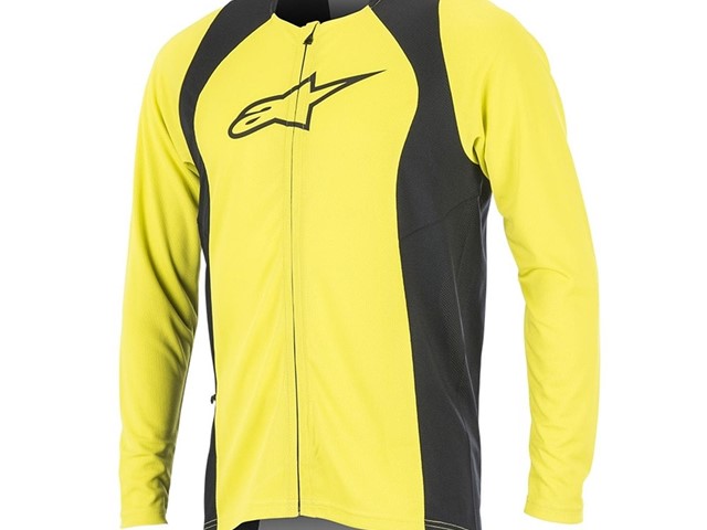 MAILLOT DROP 2 AMARILLO/NEGRO