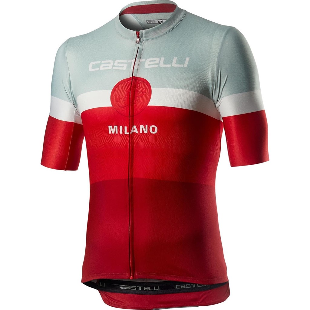 Foto 1 MAILLOT MILANO AZUL CLARO/ROJO