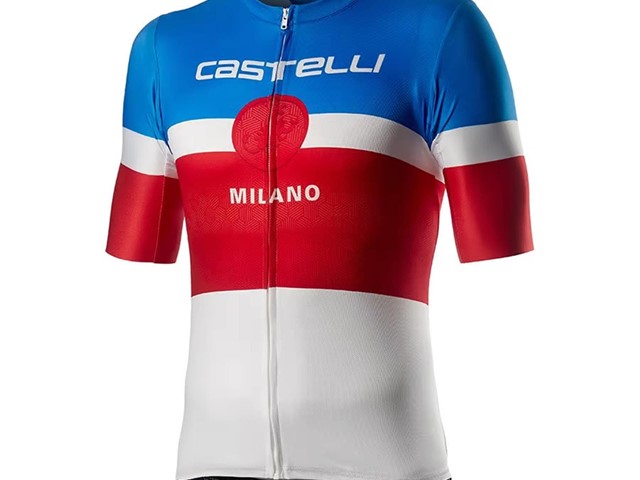 MAILLOT MILANO AZUL OSCURO/BLANCO/ROJO