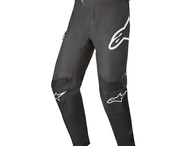 PANTALONES RACER NEGRO/BLANCO